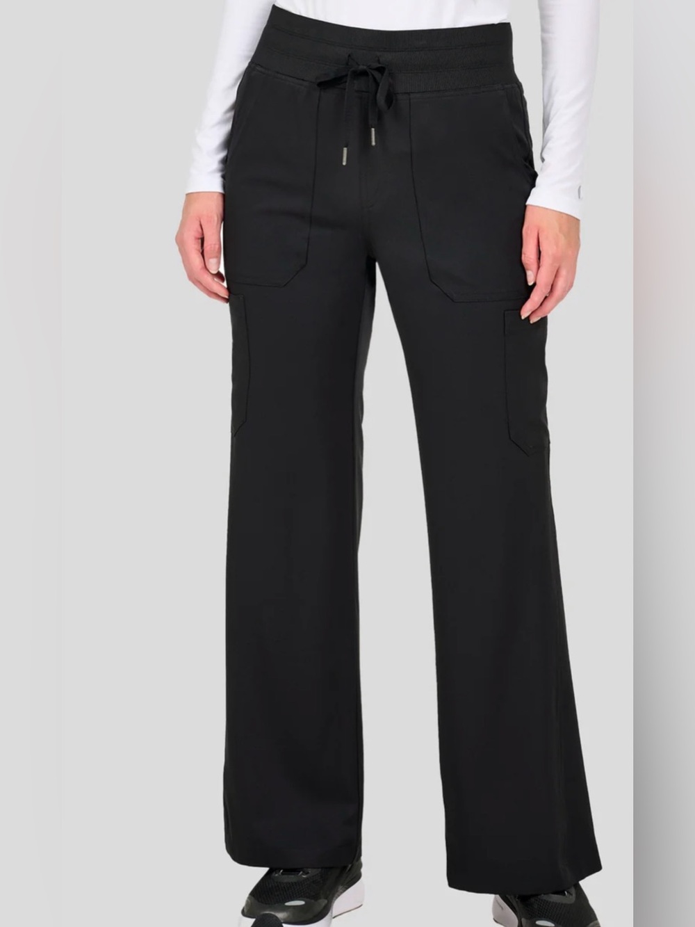 Ava Therese- Black straight leg Scrub, yoga, pants in size small - 3018  2 pairs
